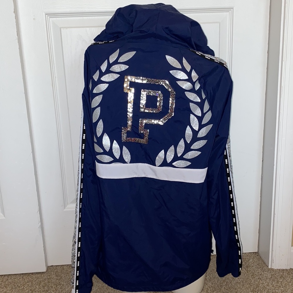 Pink Sequins Pullover Windbreaker - image 3